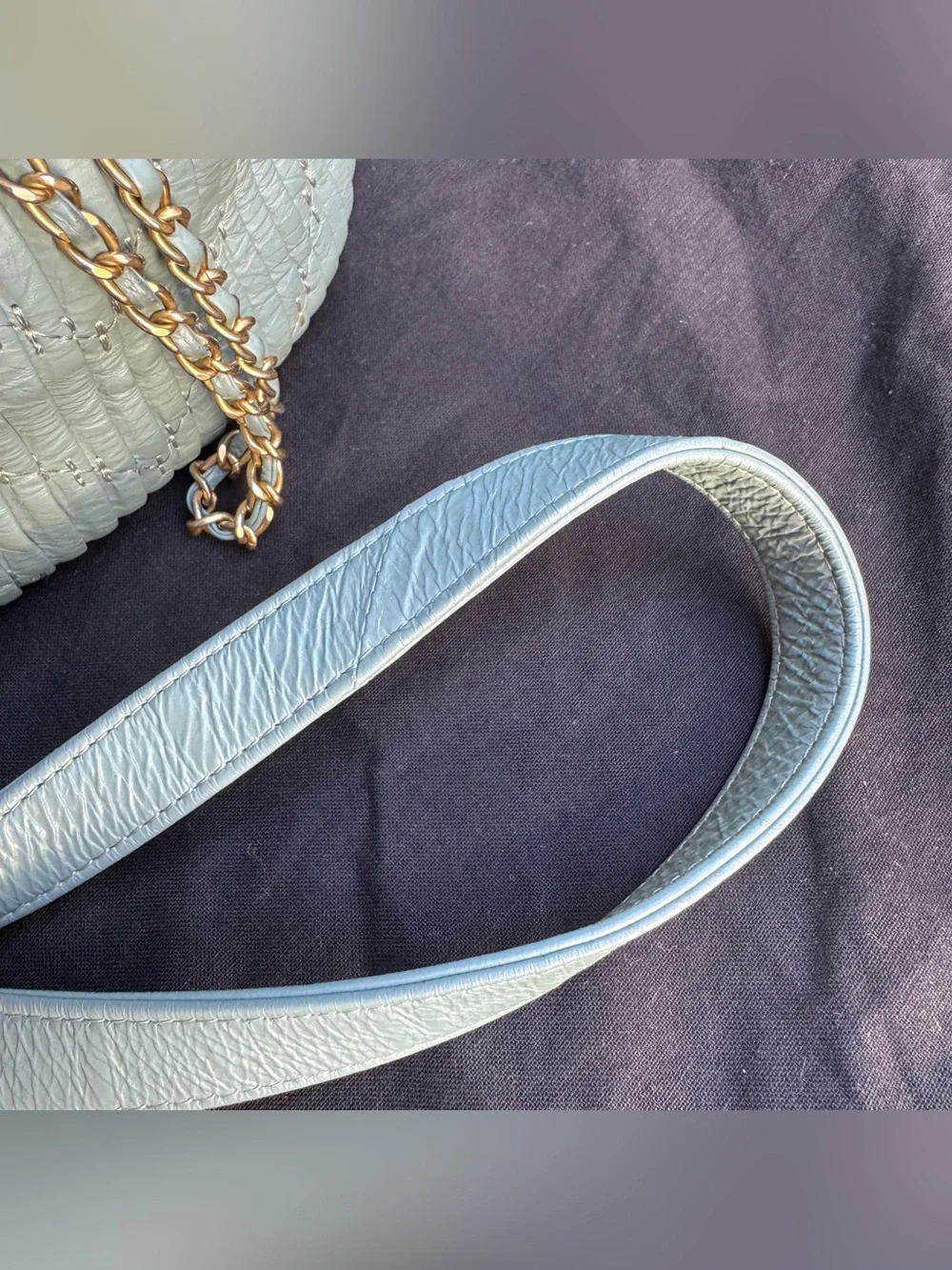 Chanel Paris-Greece Small Coco Pleats Bucket Bag
